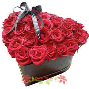 Loving Heart flower box - Florist-Phuket