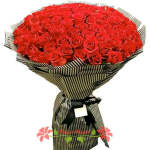 Perfect Red bouquet from Florist-Phuket