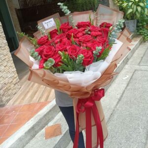 21 Red Roses bouquet - Flower Delivery Phuket