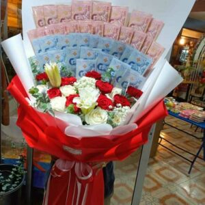 15 Roses bouquet + 3000 THB - Flower Delivery in Phuket