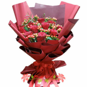 The Blooming Red bouquet from Florist-Phuket