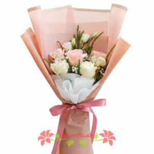 True Compliment bouquet - Florist-Phuket shop (5 Roses bouquet)
