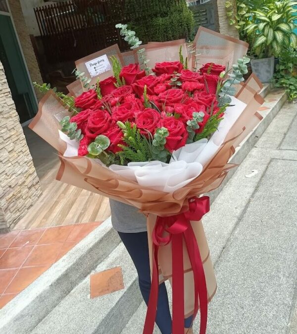 21 Red Roses bouquet - Flower Delivery Phuket