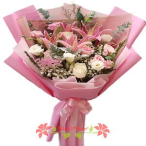 Pink Perfection Bouquet - Flower Delivery Phuket