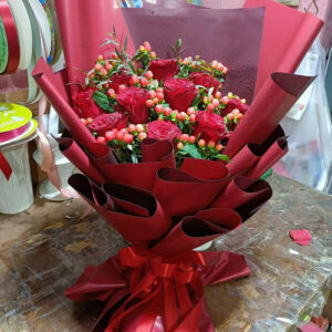 Blooming Red bouquet - Florist-Phuket flower shop