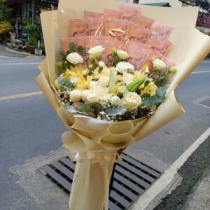 Thai Money Bouquet 2000 THB - Flower Delivery Phuket