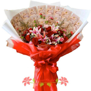The 20,000 THB + Mixed Flowers Bouquet from Florist-Phuket