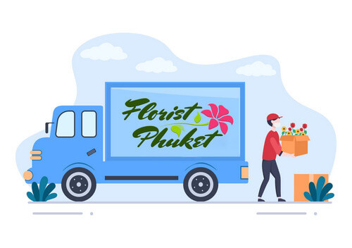 Flower Delivery Van Phuket - Florist-Phuket